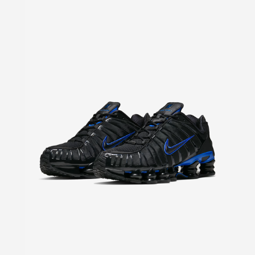 NIKE SHOX TL BLACK & BLUE