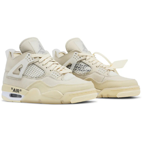 Off-White x Wmns Air Jordan 4 Retro SP 'Sail'